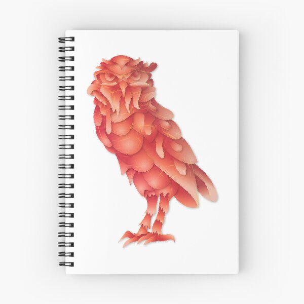 Item preview, Serious Red Owl designed and sold by liquid-print.