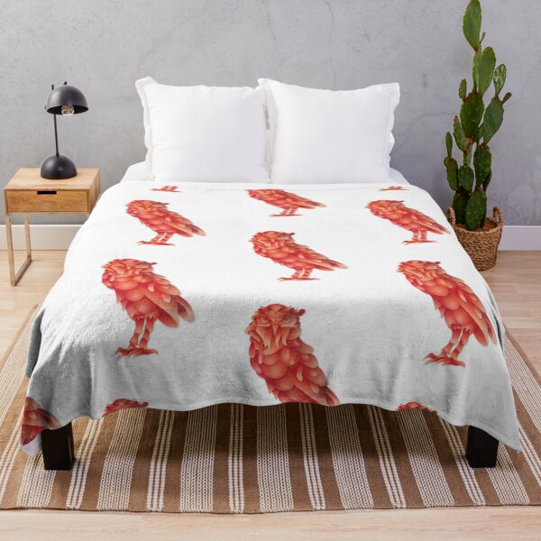 Item preview, Serious Red Owl designed and sold by liquid-print.