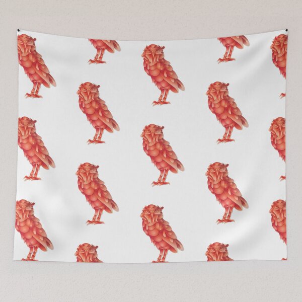 Item preview, Serious Red Owl designed and sold by liquid-print.