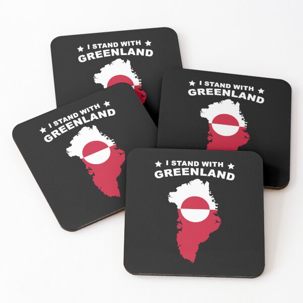 Item preview, I Stand With Greenland Support Greenland designed and sold by skulltshirt.