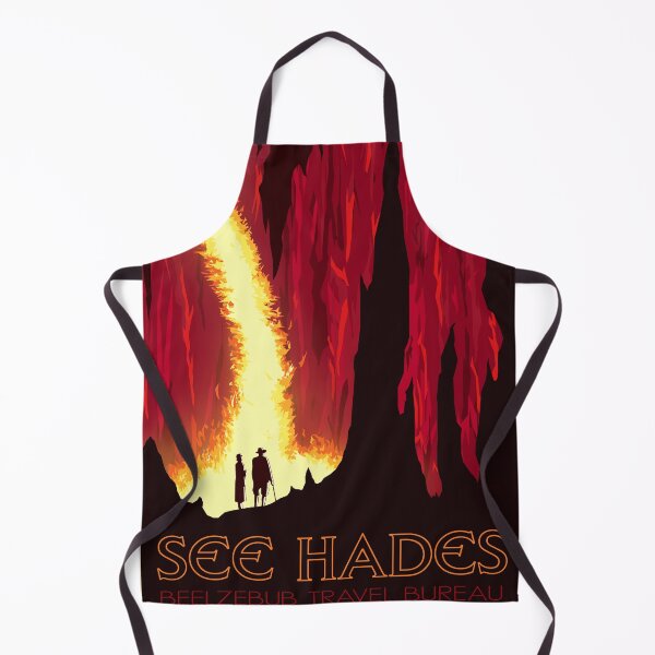 Item preview, Vintage Hades Travel Poster – An Infernal Adventure designed and sold by World of Terry.