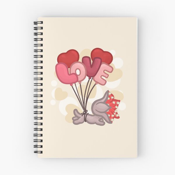 Item preview, Demodog Floating with Valentine Balloons designed and sold by Khotekmei.