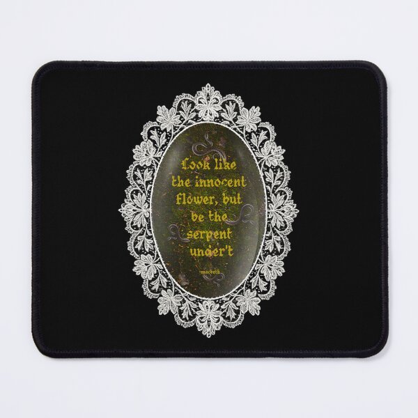 Item preview, 'Look like the innocent flower' macbeth act one, scene five. 'Look like the innocent flower' designed and sold by liluglyco.
