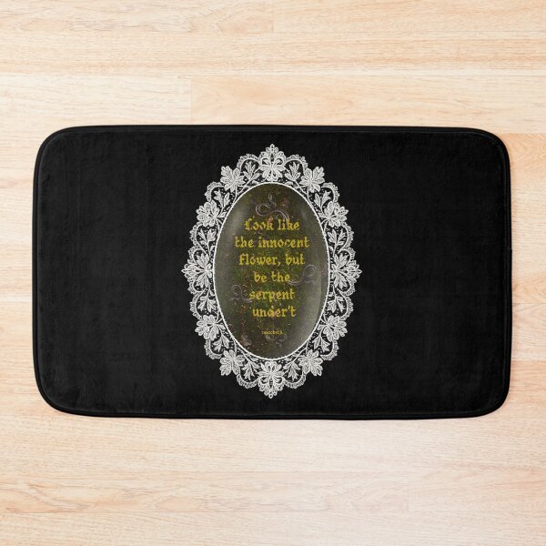 Item preview, 'Look like the innocent flower' macbeth act one, scene five. 'Look like the innocent flower' designed and sold by liluglyco.