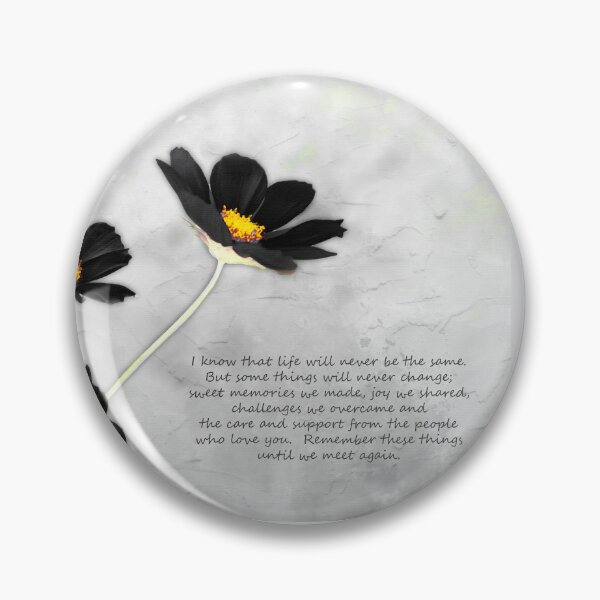 Item preview, Until We Meet Again Beautiful Cosmos Flowers designed and sold by Sharon Cummings Art.