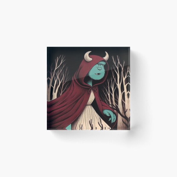 Item preview, "Red Hood, Blue Fur, Glitch Growl: Sully.exe Escapes the Closetverse" designed and sold by Print Fiction.