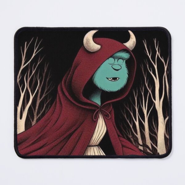 Item preview, "Red Hood, Blue Fur, Glitch Growl: Sully.exe Escapes the Closetverse" designed and sold by Print Fiction.