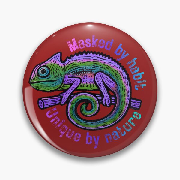 Item preview, AuDHD Chameleon designed and sold by Feinsicht.
