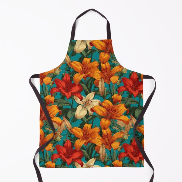 Item preview, Colorful Lilies Texture - Flower Garden Pattern - Wedding Gift Ideas designed and sold by RoyalStarsPatts.