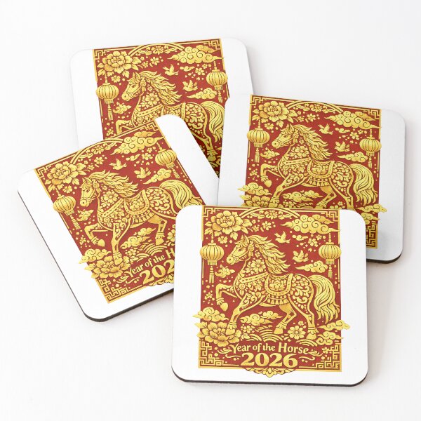 Item preview, Year of the Horse 2026 – Chinese Zodiac New Year Art designed and sold by PRfoxy.