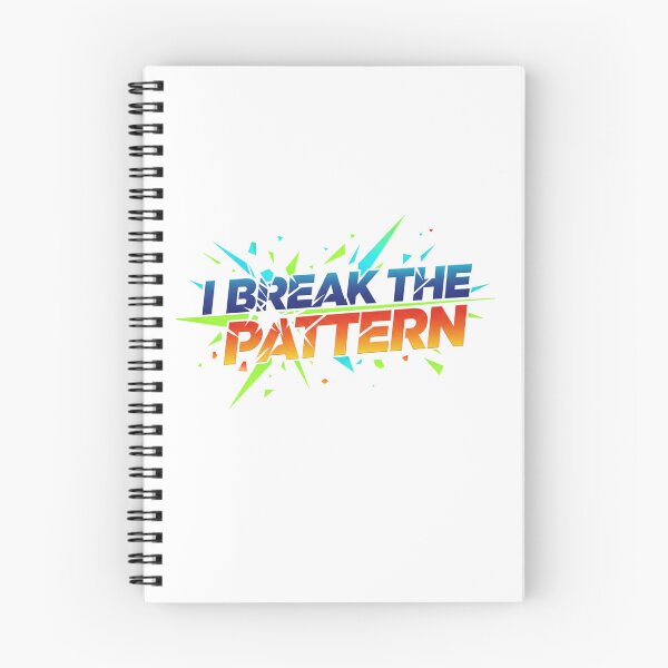 Item preview, I Break The Pattern Minimalist Typography designed and sold by SoftType.