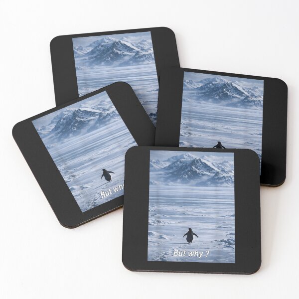 Item preview,  Trendy Penguin Mountain But Why Antarctica designed and sold by ivotee.