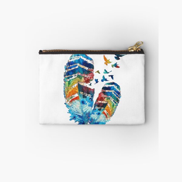 Item preview, Freedom Colorful Feather Art designed and sold by Sharon Cummings Art.