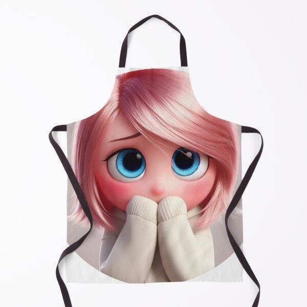 Item preview, Adorable Shy Pink Girl - Cute Chibi Aesthetic 3D Cartoon designed and sold by mariavictoriamz.
