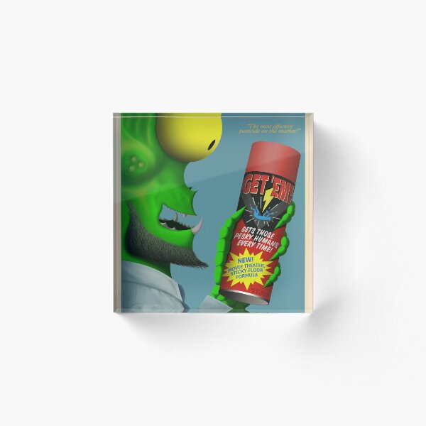 Item preview, Pesky Humans Retro Ad designed and sold by World of Terry.