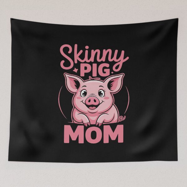 Item preview, Skinny Pig Mom Bandana for a Guinea Pig Lover Mom designed and sold by joyouartArt.