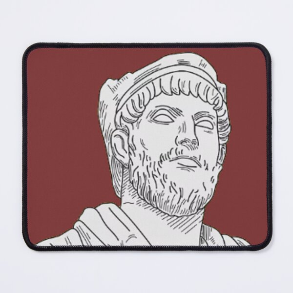 Artikelvorschau, Cäsar Julian der Abtrünnige | Illustration des letzten heidnischen Kaisers von Rom entworfen und verkauft von Based History.