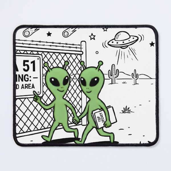 Item preview, Area 51 warning designed and sold by RobertMartinArt.