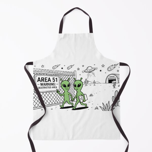 Item preview, Area 51 warning designed and sold by RobertMartinArt.
