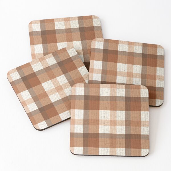 Item preview, Checkered textile pattern.Fashion pattern.Classic Brown Plaid. designed and sold by TaniaArtDesign.
