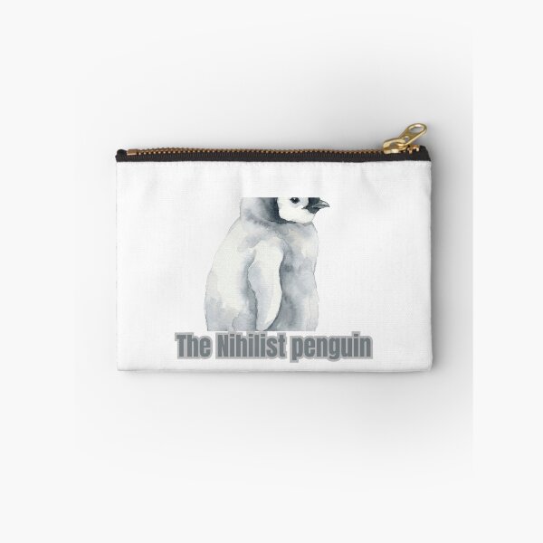 Item preview, Nihilist Penguin Sticker - Werner Herzog, Existentia Meme designed and sold by Artistshert.