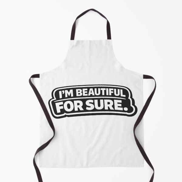 Item preview, I’m Beautiful For Sure – Bold Self Love Typography Design designed and sold by Purdiole-art.