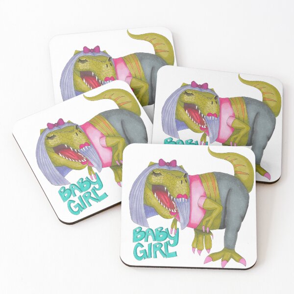Item preview, baby girl t-rex designed and sold by thecamillest.
