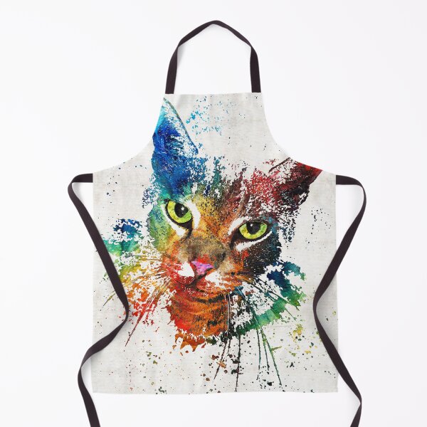 Item preview, Colorful Cat Art by Sharon Cummings designed and sold by Sharon Cummings Art.
