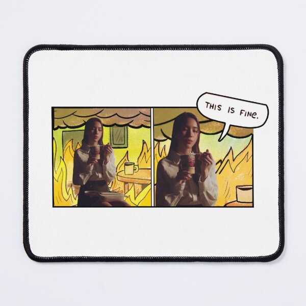 Item preview, Clairebell - Bell this is fine meme designed and sold by edelia_art.