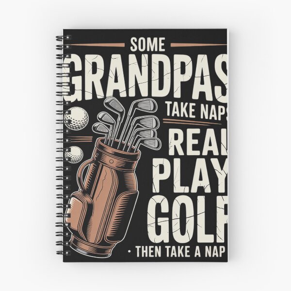 Item preview, Some Grandpas Take Naps Real Play Golf Golfer Papa Men designed and sold by angolinnArt.