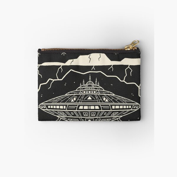 Item preview, Greenland Buried Alien Spaceship Retro Line Art designed and sold by zzz888.