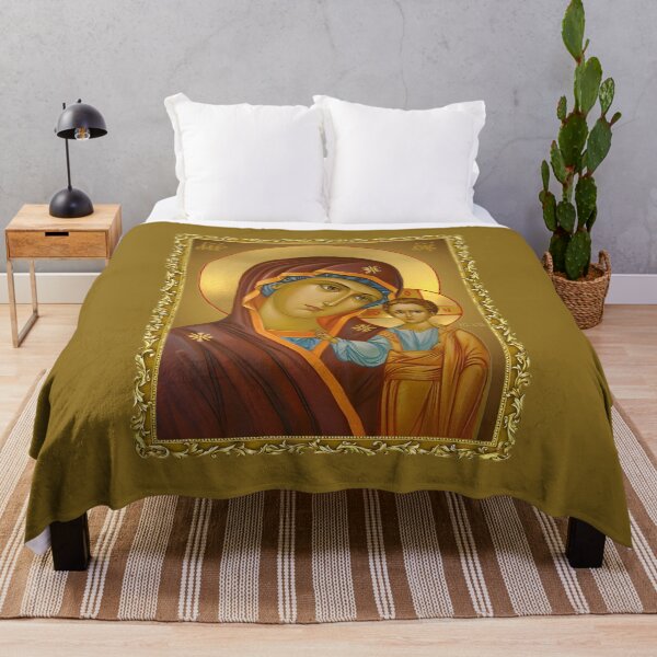 Item preview, icon Our Lady of Kazan, Mother of God of Kazan, Virgin of Kazan, Orthodox Icon designed and sold by orthodox-icon.
