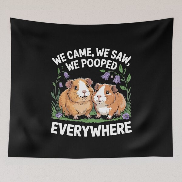 Item preview, We Came We Saw Cute Wheek Guinea Pig Lover designed and sold by joyouartArt.