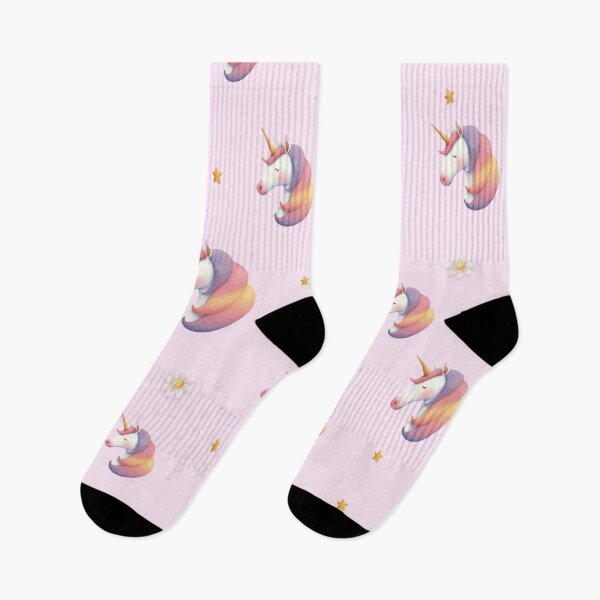 Item preview, Pastel Unicorn Ditsy Pattern designed and sold by M&A Design House.