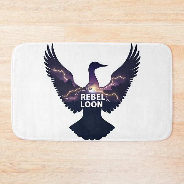 Item preview, Storm Rebel Loon - Lightning Double Exposure Minnesota designed and sold by The Grumpy Pet Club.