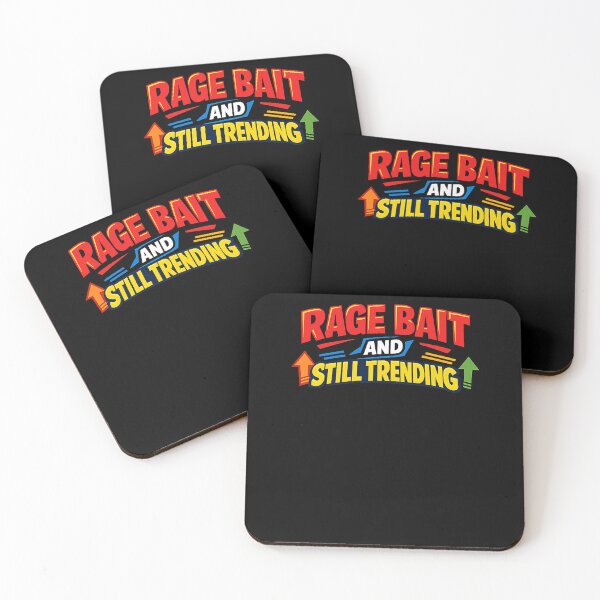 Item preview, Rage Bait and Still Trending Funny Internet Quote designed and sold by Logiamerch.