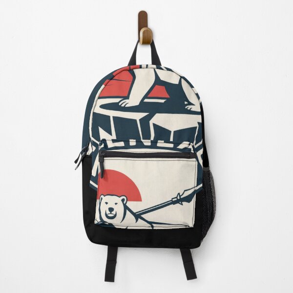 Item preview, Greenland Guard Polar Bear Spear Arctic Emblem designed and sold by faridman.