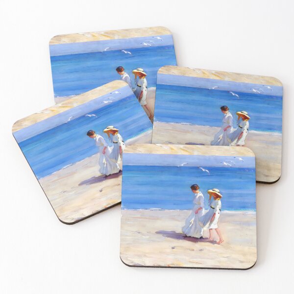 Item preview, Helen McNicoll - Beach at Saint Malo designed and sold by Jon-Baran.