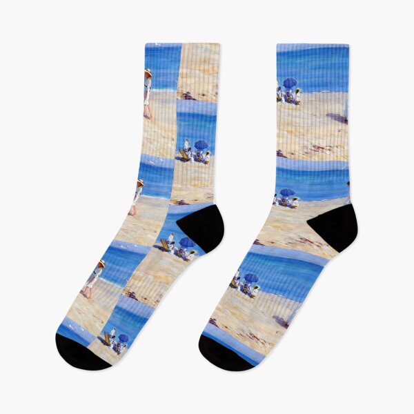 Item preview, Helen McNicoll - Beach at Saint Malo designed and sold by Jon-Baran.