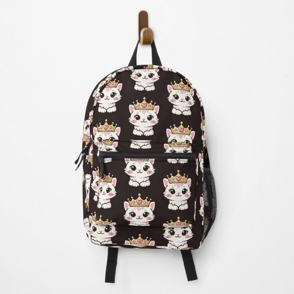 Item preview, Cute Princess Cat with Crown – Kawaii Royal Kitten Illustration designed and sold by WHDProduction45.