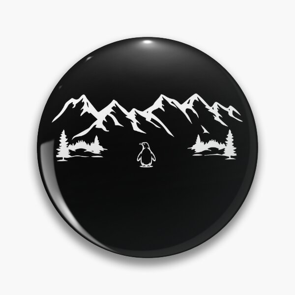 Item preview, Penguin But Why Head Towards The Mountains Motivational designed and sold by PrintItStudio.