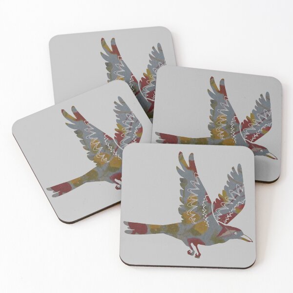 Item preview, Colorful and Abstract Flying Bird designed and sold by darksteel101.