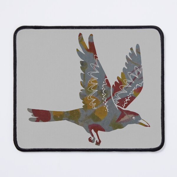 Item preview, Colorful and Abstract Flying Bird designed and sold by darksteel101.