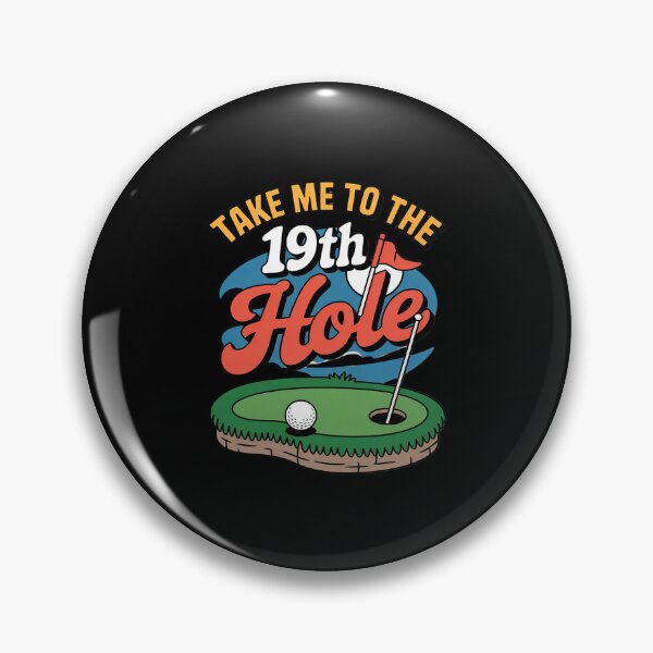 Item preview, Take Me To The 19th Hole Golf Golfer Golfing Cute Gag designed and sold by MarryIsMonth.