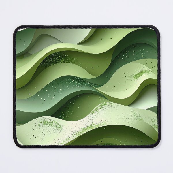 Item preview, Matcha Green Abstract Pattern – Japanese Minimal Style designed and sold by MIXER'07.