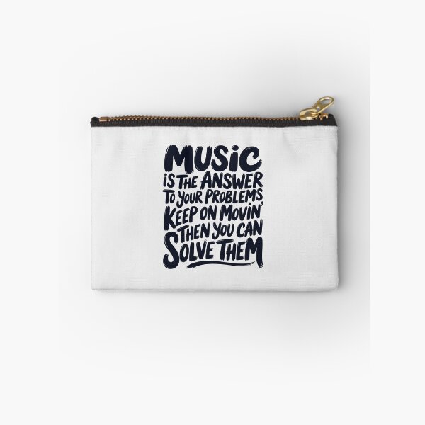 Item preview, Music Is the Answer Typography Poster – Hand-Painted Quote Art for DJs & Electronic Music Lovers designed and sold by paulo silveira.