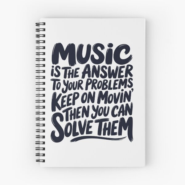 Item preview, Music Is the Answer Typography Poster – Hand-Painted Quote Art for DJs & Electronic Music Lovers designed and sold by paulo silveira.