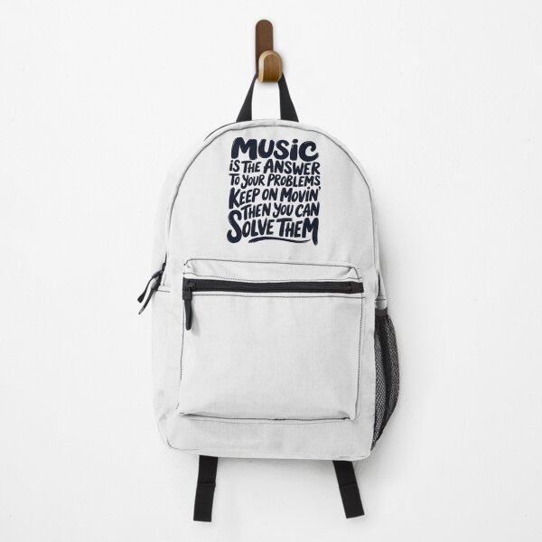Item preview, Music Is the Answer Typography Poster – Hand-Painted Quote Art for DJs & Electronic Music Lovers designed and sold by paulo silveira.
