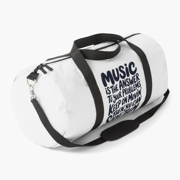 Item preview, Music Is the Answer Typography Poster – Hand-Painted Quote Art for DJs & Electronic Music Lovers designed and sold by paulo silveira.