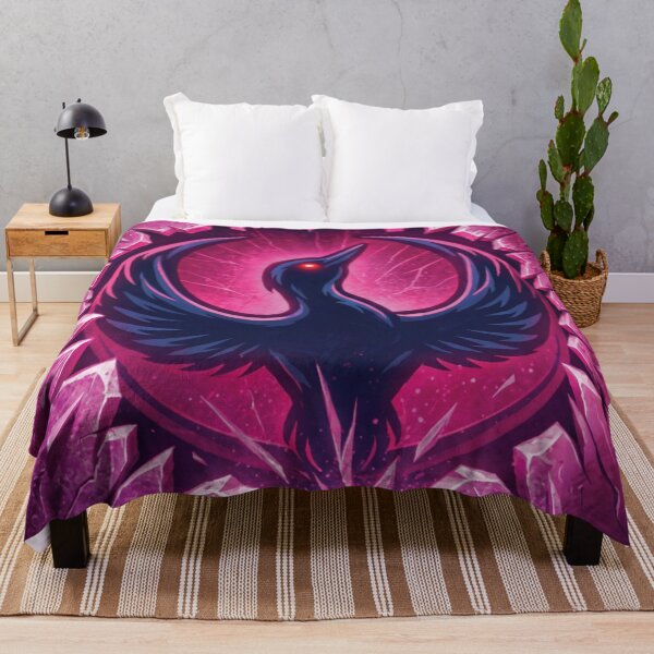 Item preview, Rebel Loon Mascot Breaking Shattered Purple Stone Art designed and sold by DGtaLrtcom.